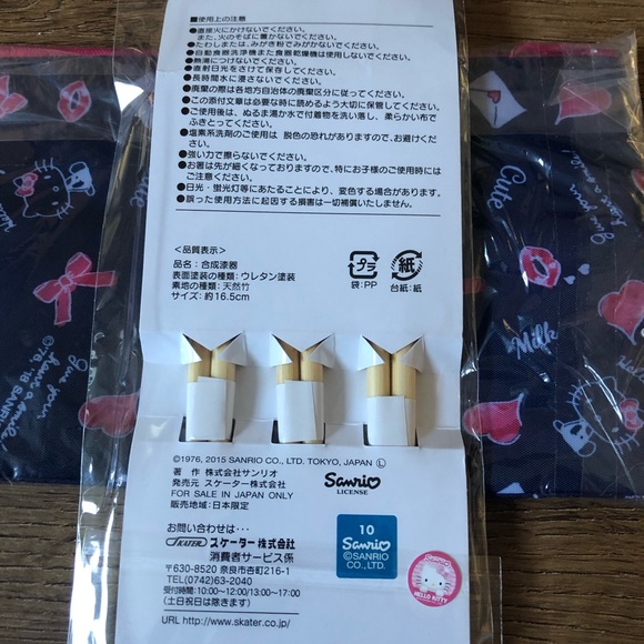 HELLO KITTY-NWT Chopsticks & Pouch Bundle - Picture 4 of 10